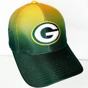 NEW deadstock Vintage 90’s ombre Green Bay Packers football baseball hat